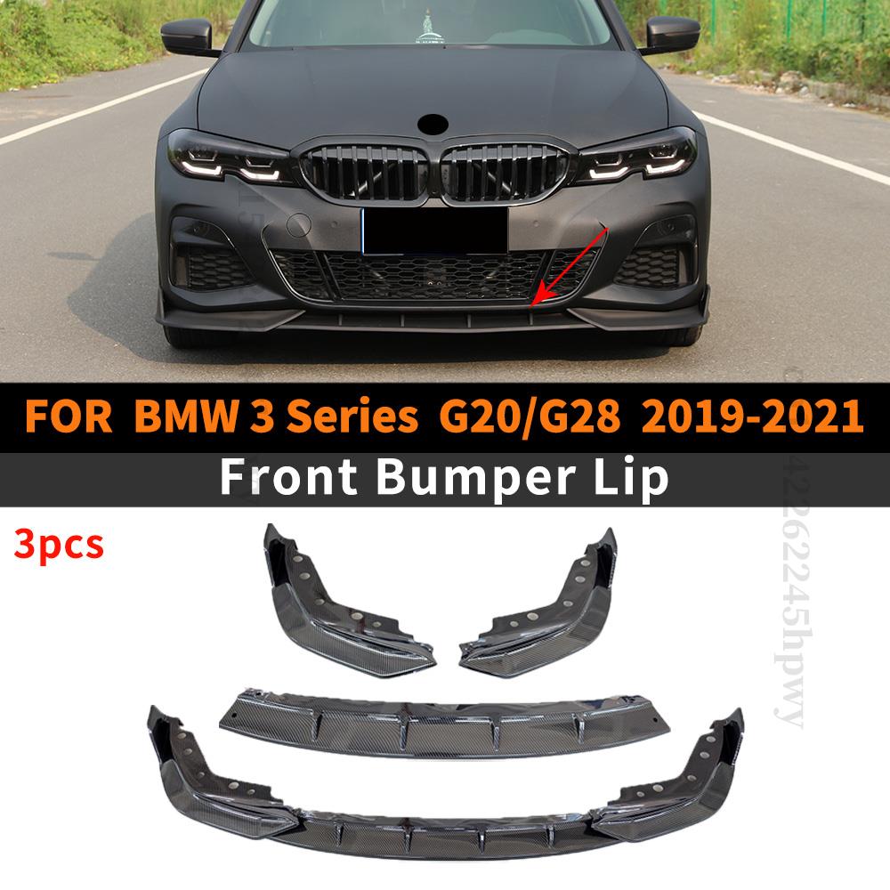 Front Bumper Lip Chin Accessories Splitter Tuning Body Kit Spoiler