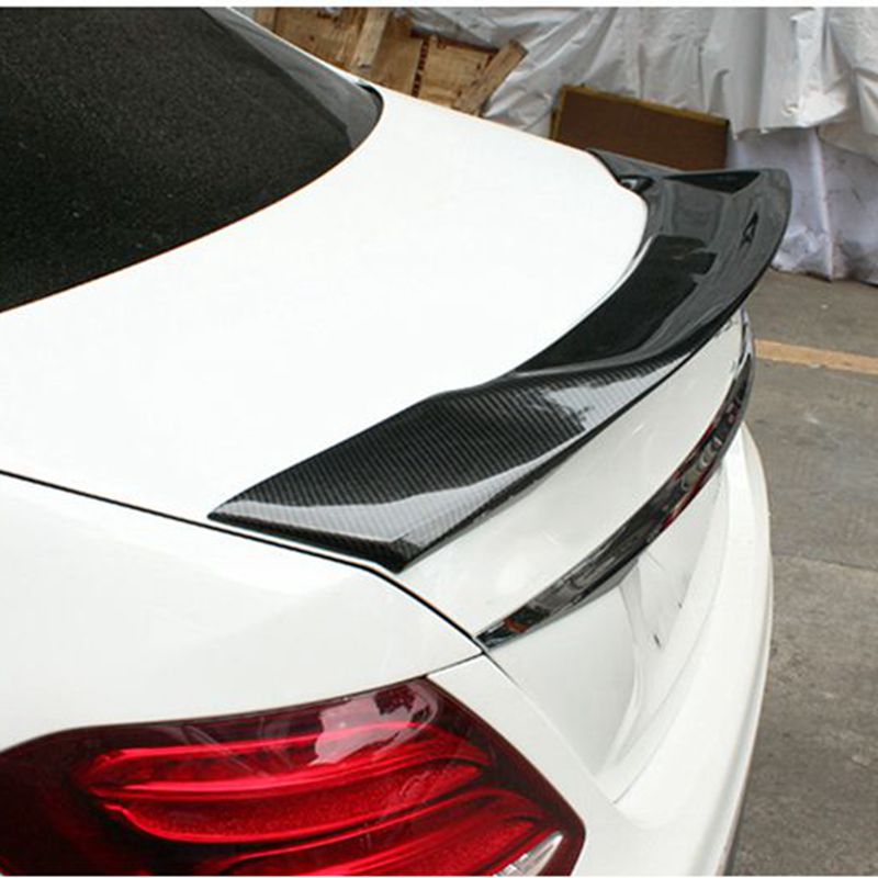 C Class 4DOORS R Style Carbon Fiber Rear Roof Spoiler For Mercedes Benz W205 Coupe 2015+ C63 AMG C200 C250 C350