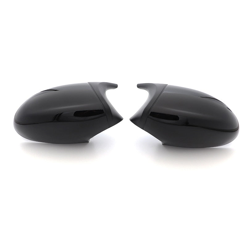 For BMW 1 3 Series E81 E82 E87 E88 E90 E91 E92 E93 2005-2009 Car Side Wing Mirror Cover Rear-View Caps Black high quality types