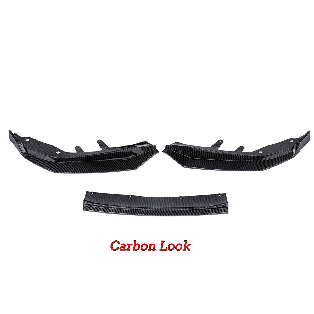 Front Bumper Splitter Lip Diffuser Spoiler Bumper Deflector Cover Guard For BMW 4 Series G22 G23 G24 2020+ Body Kits Custom