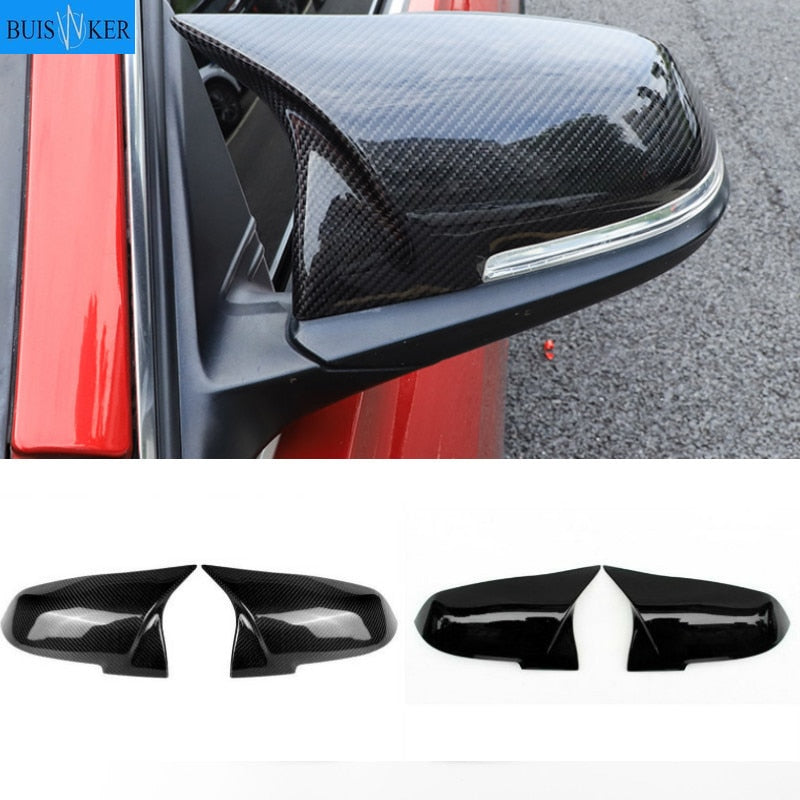 Rear View Side Mirror Carbon Fiber Cover For BMW 1 2 3 4 X Series F20 F21 F22 F23 F30 F32 F36 E84 F87 M2 freeshipping - Niagara Motorsports