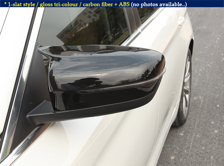 Carbon Fiber Car Door Side Rearview Mirror Cover Caps For BMW 3 4 5 7 8 Series G20 G21 G22 G23 G30 G31 G11 G12 G14 G15 G16 (LHD)